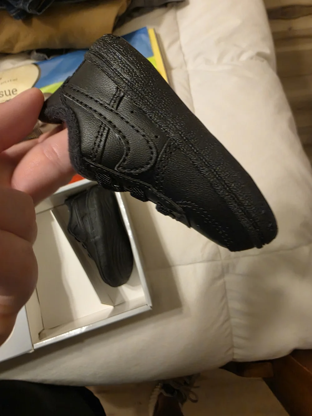 Nike Toddler All-Black Low Top Trainer
